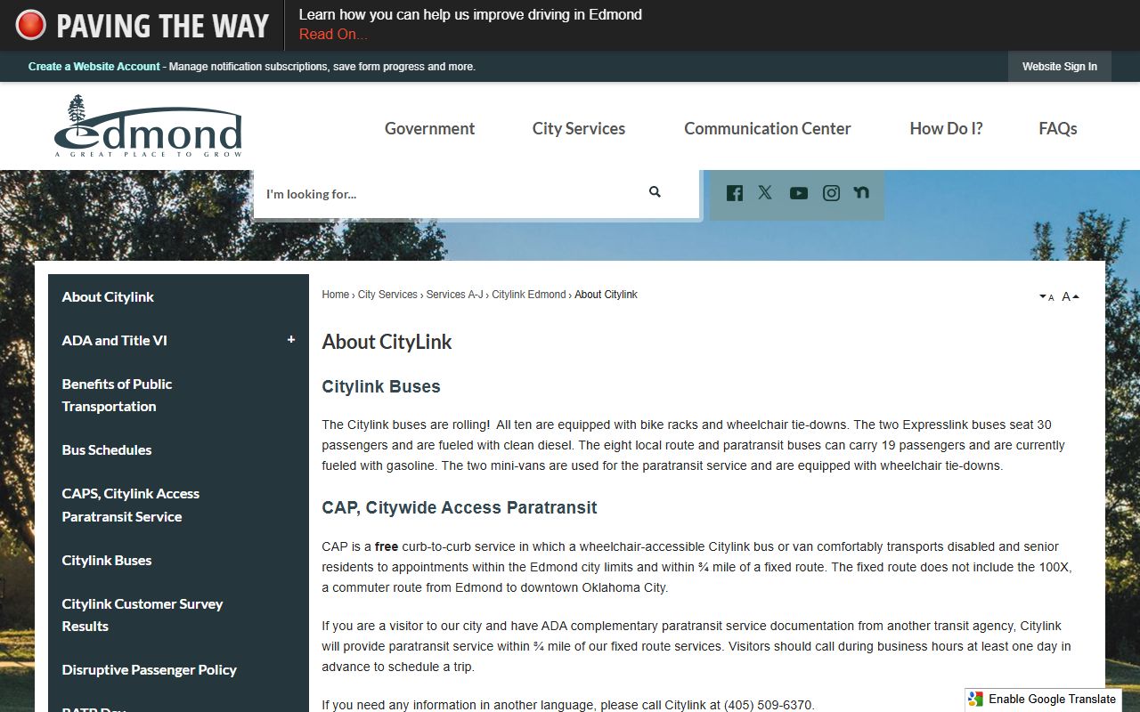 Edmond Municipal Court criminal records and citation services
