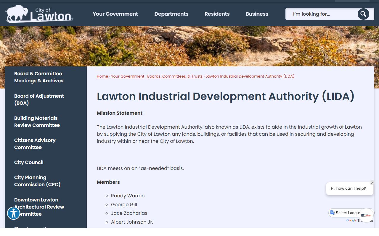 Lawton Municipal Court criminal records and citation payment