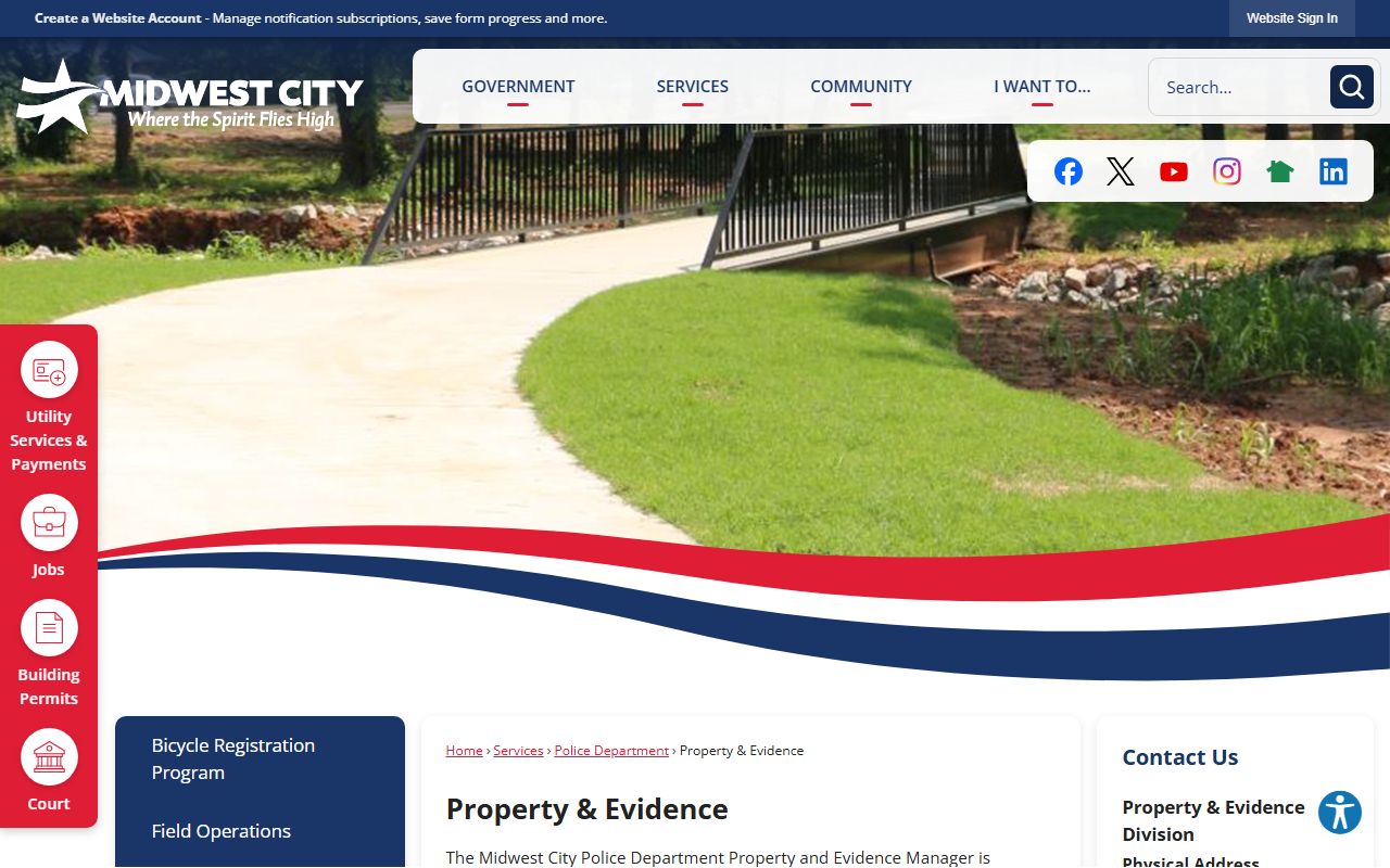 Midwest City Municipal Court for Midwest City criminal records