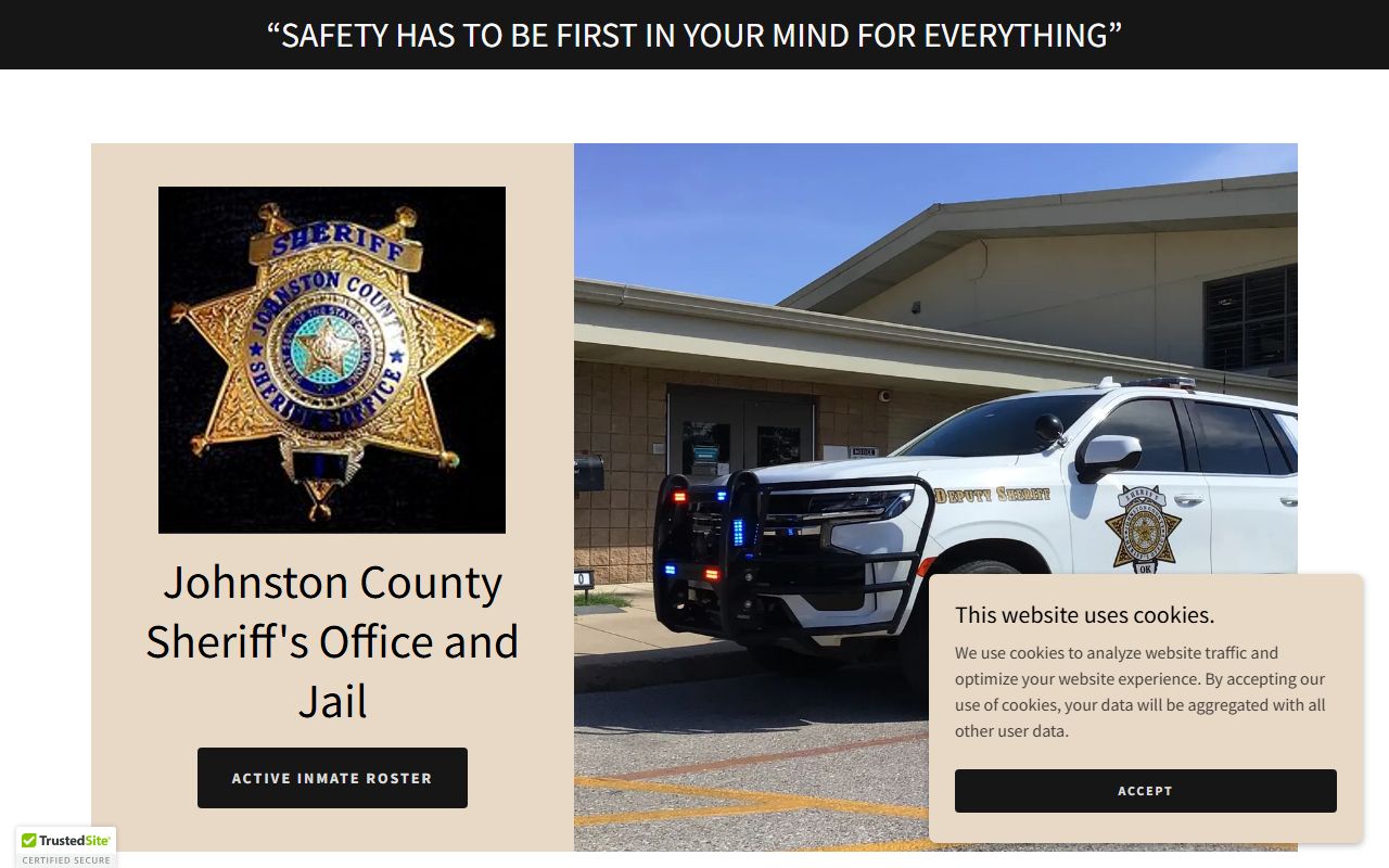 Johnston County Sheriff Office criminal records and inmate information