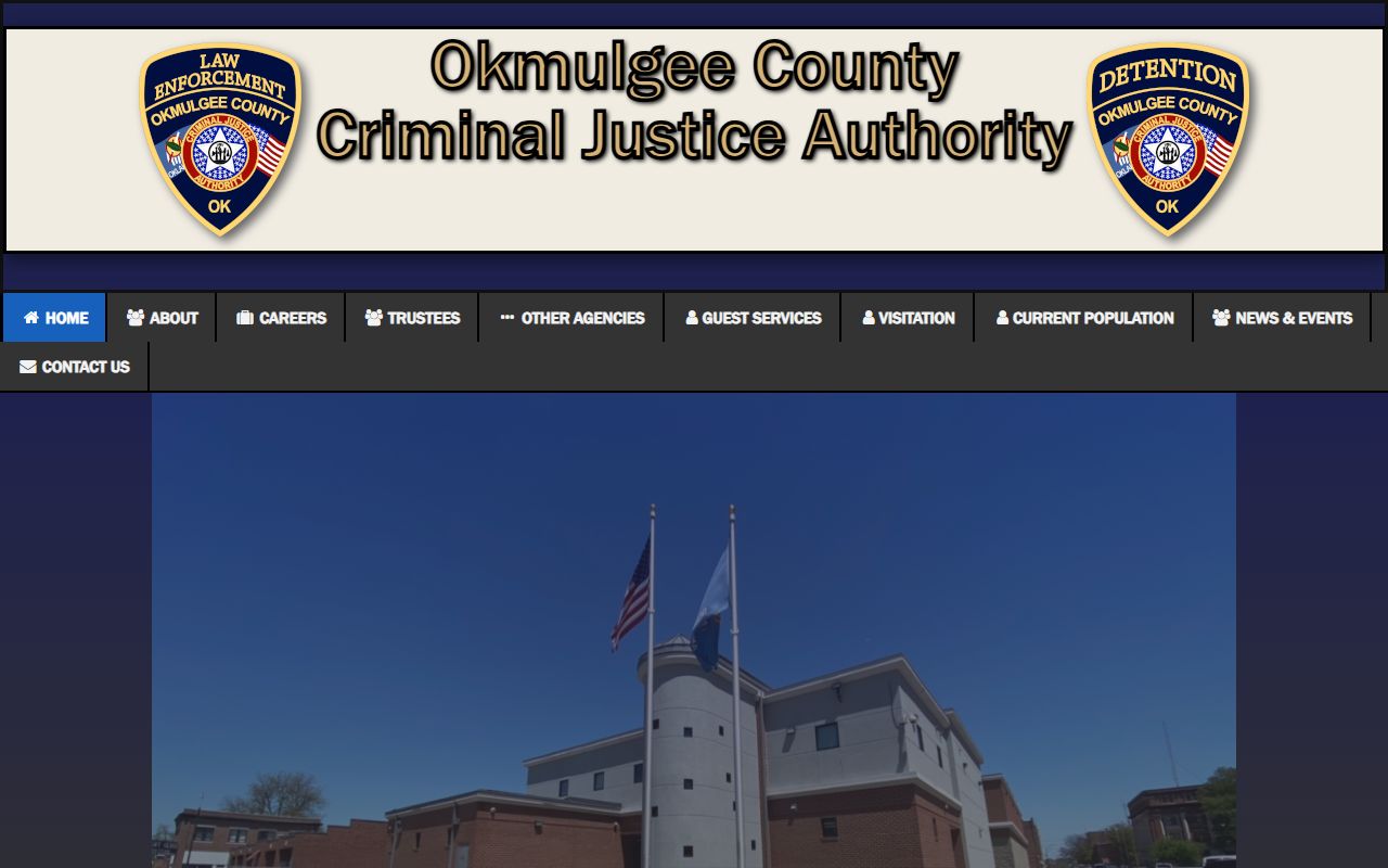 Okmulgee County Criminal Justice Authority jail records