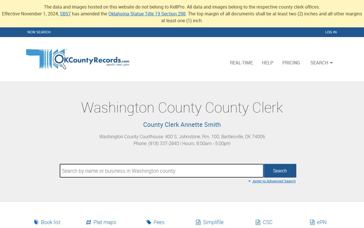 Washington County land records search for criminal records