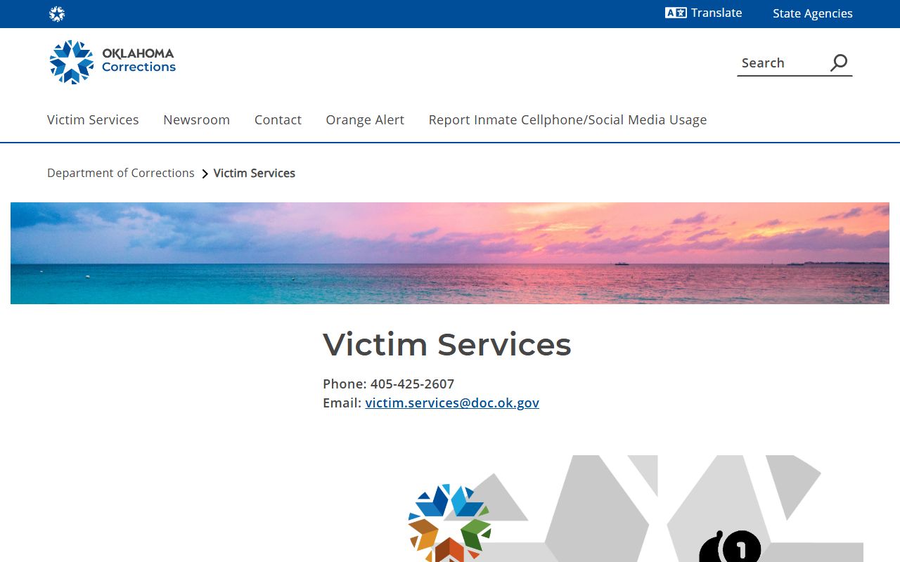 Oklahoma DOC Victim Services Criminal Records